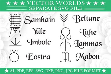 Beltane Symbol SVG, Beltane SVG | Graphic Objects ~ Creative Market