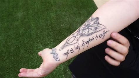 101 Amazing Lord Of The Rings Tattoos You Will Love! | Outsons | Men's ...