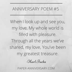 10 Ridiculously Romantic Anniversary Poems for Her