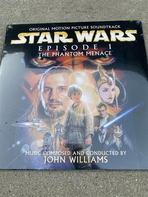 Collectible Vinyl Star Wars Episode 1: The Phantom Menace Soundtrack (RARE) – Endor Base Charity ...