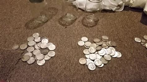 Silver Coin Stacking update - YouTube