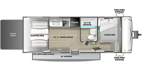 2022 Forest River Stealth FQ2113 Toy Hauler Specs