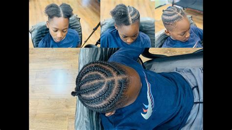 BIG SEAN INSPIRED BRAIDS IN REAL TIME - YouTube