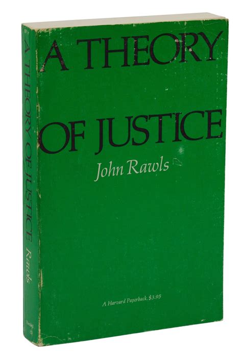 A Theory of Justice | John Rawls | First Edition