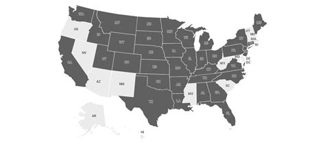 Interactive Map of Visited States