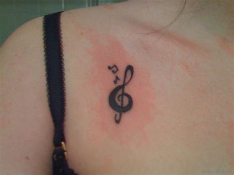 44 Magnificent Music Tattoos On Chest - Tattoo Designs – TattoosBag.com