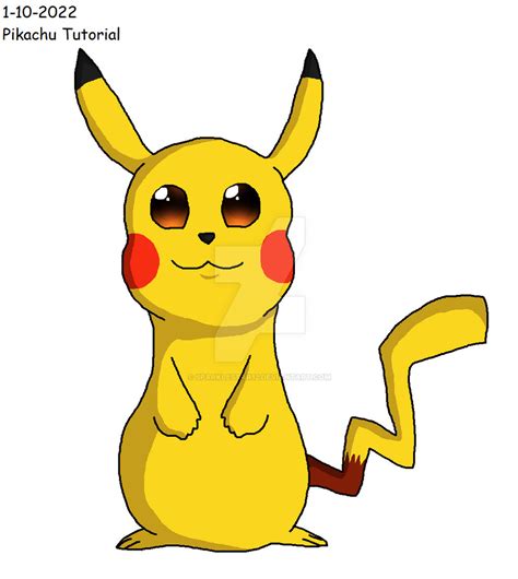 Pikachu Tutorial by SparkleStar12 on DeviantArt