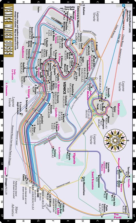 Venice Water Bus Map | Living Room Design 2020