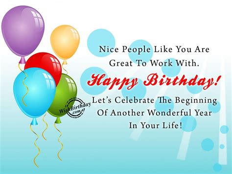 Birthday Wishes For Colleague - Birthday Wishes, Happy Birthday Pictures