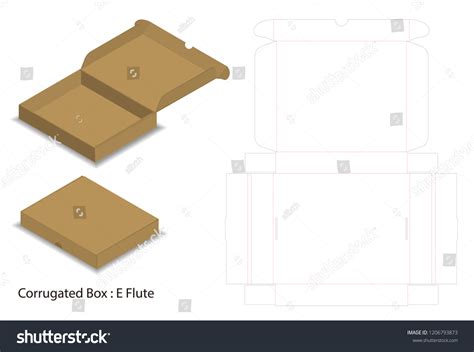 Pizza Box Corrugated Package Die Cut Stock Vector (Royalty Free) 1206793873 | Shutterstock