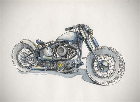 MOTORCYCLE SKETCHES.2 by Maria Dmitrieva at Coroflot.com