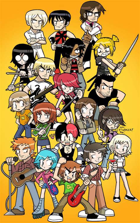 Scott Pilgrim vs. the World by SandikaRakhim on DeviantArt