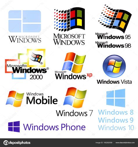 Evolution Of Microsoft Logo - Printable Templates Free