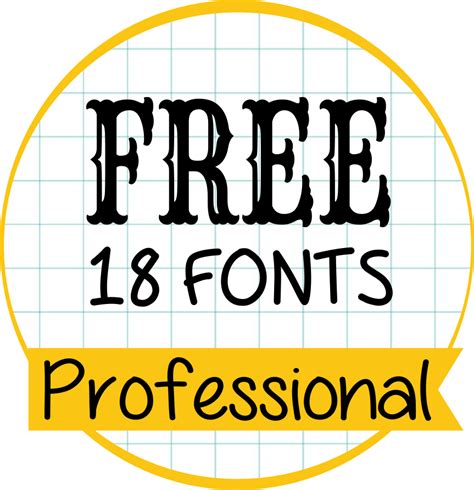 18 Professional Fonts FREE! - Las Cosas Ricas de Gaby! Hand Lettering Art, Types Of Lettering ...