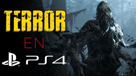 Los 7 MEJORES videojuegos de TERROR DE PS4 | TOP - YouTube