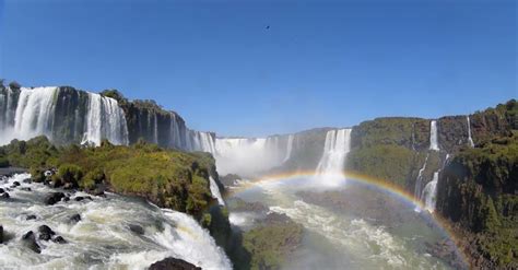 Video of a Iguazu Falls with Rainbow Free Stock Video Footage, Royalty ...