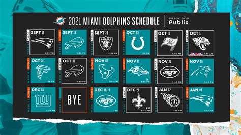 2022 Dolphins Schedule