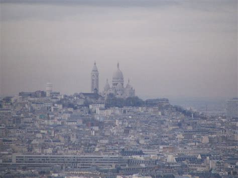 Sacre Coeur at Montmartre from the Eiffel Tower | This is a … | Flickr