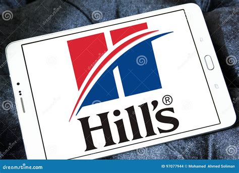 Hill`s pet food logo editorial stock image. Image of balance - 97077944