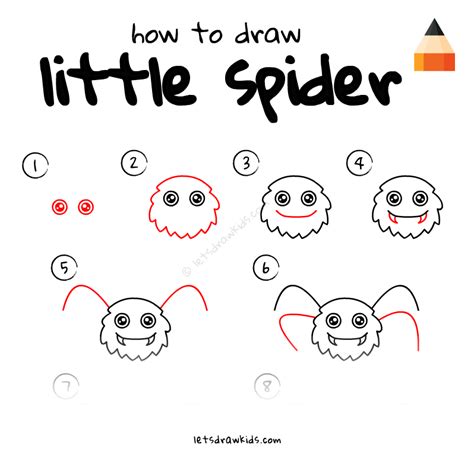 How To Draw Spider