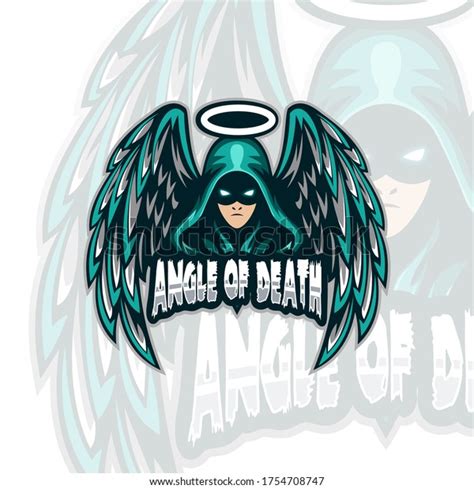 Angel Death Logo Mascot Illustration Stock Vector (Royalty Free ...