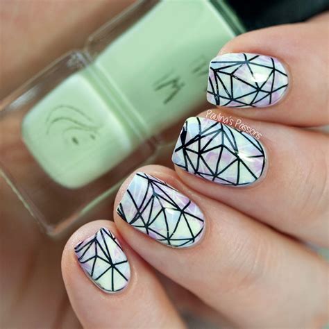 15 Eye-Catching Geometric Nail Designs You Will Love To Copy ...