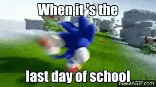 Sonic The Hedge Hog Running Late GIF - Sonic The Hedge Hog Running Late Last Day Of School ...