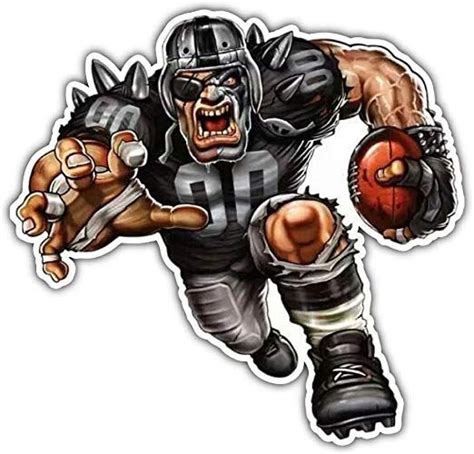 Raiders mascot - Google Search | Nfl football art, Oakland raiders logo, Football mascot