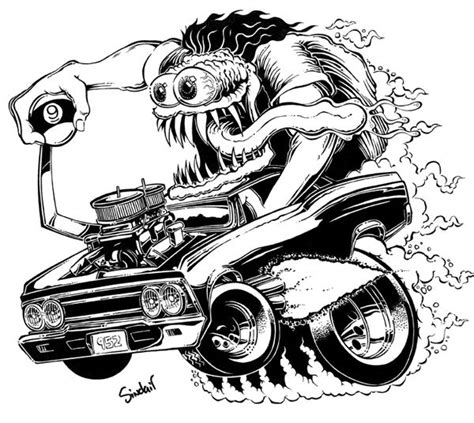 Rat Fink Style Art | rat fink style art - Google Search | DAP of RATFINK CARTOON ART (2 ...