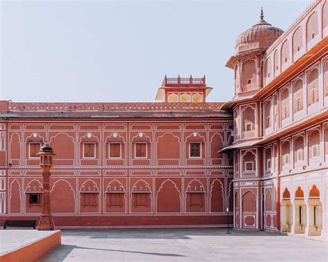 Jaipur City Palace Pink Wall | Day trips from bangalore, Beautiful places to travel, Jaipur travel