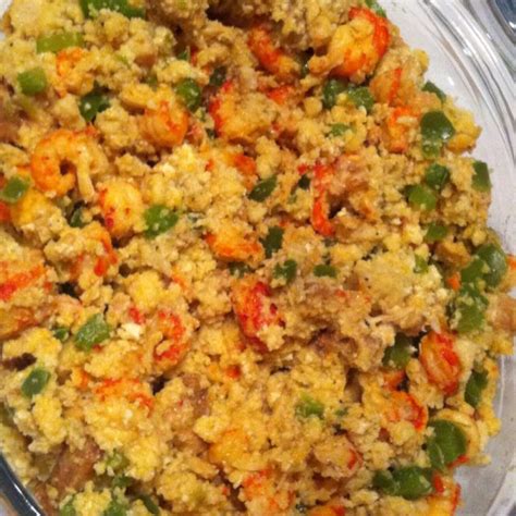 I only make Crawfish-Cornbread Dressing once a year and that day is Thanksgiving day ! We love ...