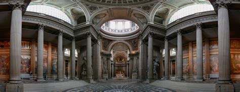 Paris’ Panthéon was originally a church dedicated to St. Genevieve but now functions as a mind ...