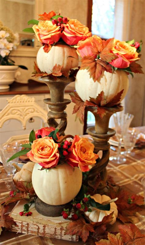 55 Beautiful Thanksgiving Table Decor Ideas - DigsDigs