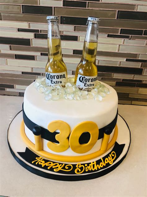 Corona Extra Beer Bottle Cake - Rashmi's Bakery