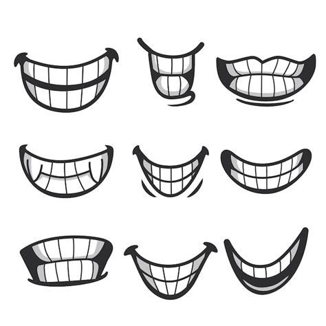 Vectores e ilustraciones de Sonrisa png para descargar gratis | Freepik