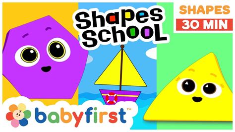 New Show - Shapes School | Educational videos for kids | Learning ...