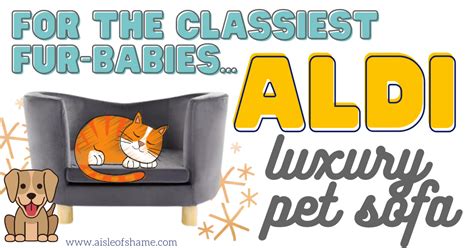 Aldi has the Purrrfect Pet Sofa for your Pampered Fur-Baby ...