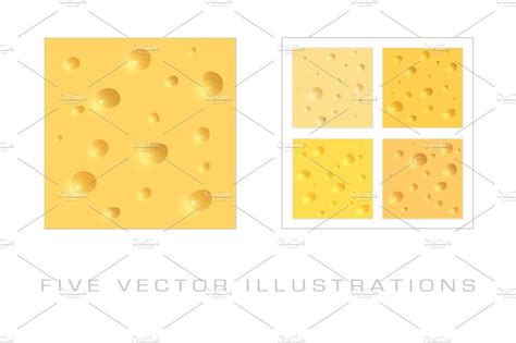 Texture of the cheeses background | Freelance graphic design, Texture, Vector graphics