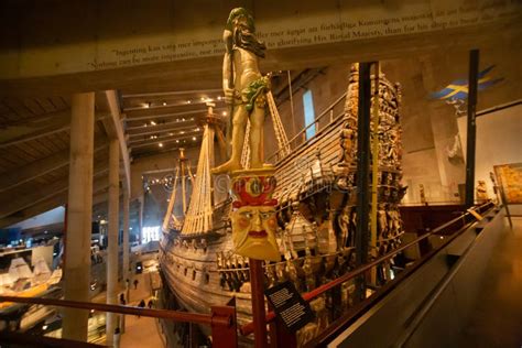 The Vasa Museum in Stockholm, Displays the Vasa Ship. - Stockholm, Sweden. 01.2018 Editorial ...