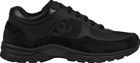 Chanel All Black Suede CC Sneakers | INC STYLE