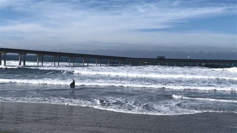 OB Pier Reopens After High Surf Peaks – NBC 7 San Diego