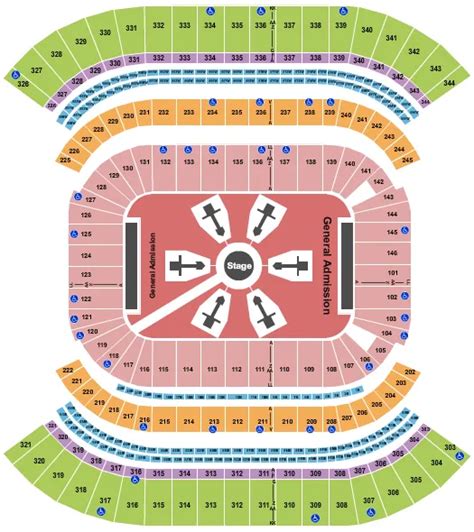 Nissan Stadium Seating Chart With Rows | Cabinets Matttroy