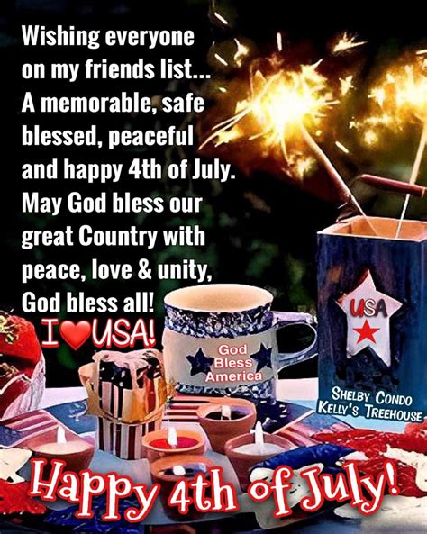 Wishing Everyone On My Friends List...a Happy 4th Of July Pictures ...