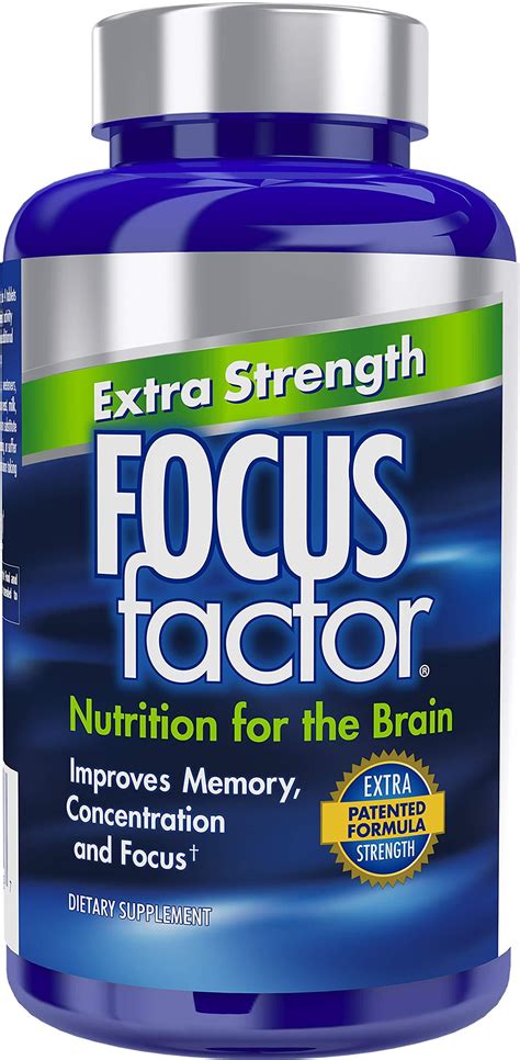 Focus Factor Extra Strength - Memory, Concentration & Focus - DMAE ...