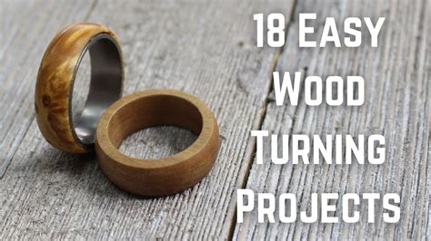 18 Easy Woodturning Projects - YouTube