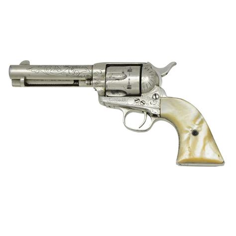 FACTORY ENGRAVED COLT SAA REVOLVER.