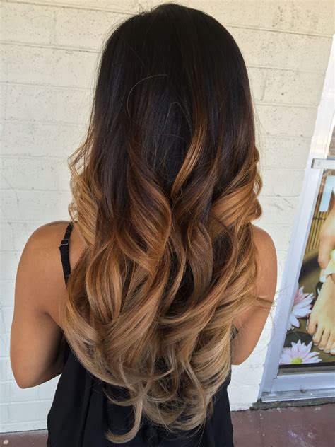 black hair ombre - rockwellhairstyles