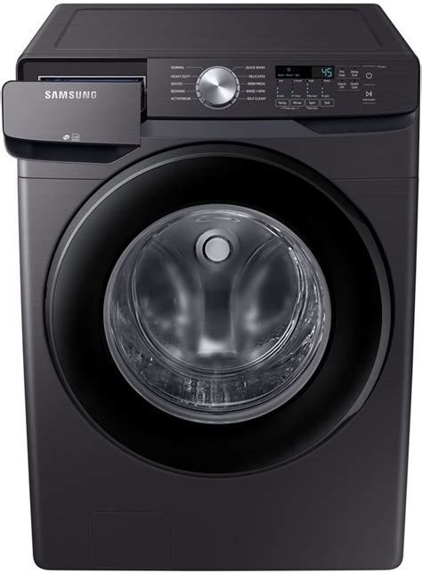 Samsung 4.5 Cu. Ft. Black Stainless Steel Front Load Washer | Wholesale Appliance Center ...