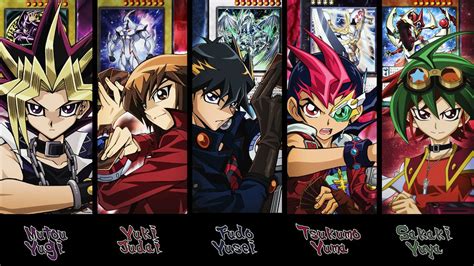 Yu-Gi-Oh Protagonists - The Anime Kingdom Photo (37249150) - Fanpop