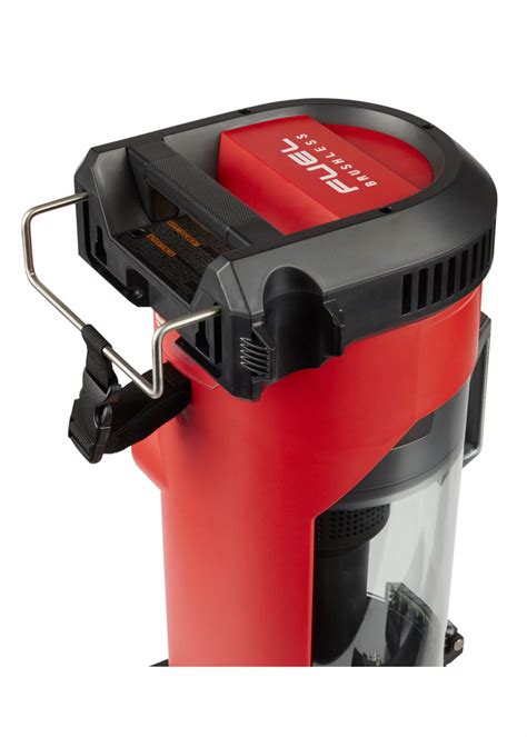 MILWAUKEE Cordless Backpack Vacuum, 55 cfm, HEPA Vacuum Filtration Type ...